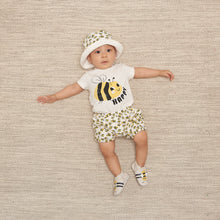 Load image into Gallery viewer, Bee Happy Baby Bodysuit, Organic Cotton, The Bonnie Mob
