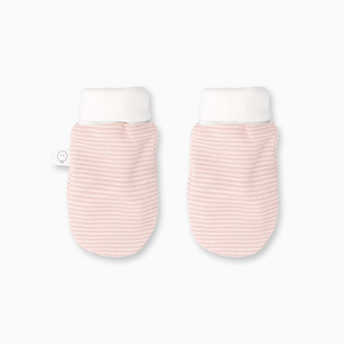 Baby Pink Mittens, Organic Cotton