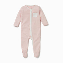 Load image into Gallery viewer, Organic cotton baby Mori sleepsuit 
